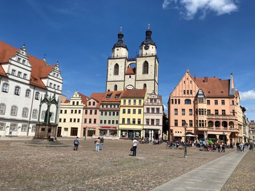 Marktplatz der Lutherstadt Wittenberg