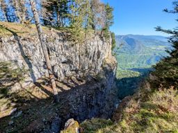 Creux du van, gorges de l’Areuse, retour par le dos d’âne