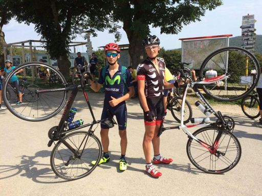 With Rasti a climber