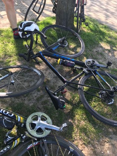 This place needs a good bike rack