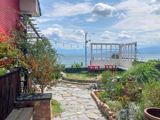 大島「ビストロペイザン」😋🍴✨この景色素敵😍