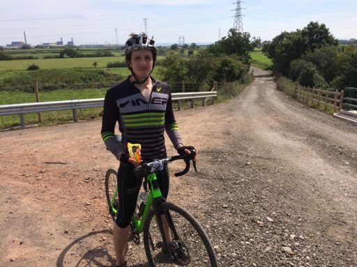 Looking like a roadie...