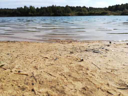 Глуховский карьер, уже с другой стороны купается