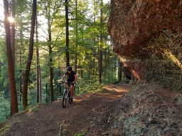 Petit tour VTT MTB du soir