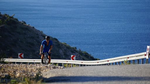 The wall of Stara Baska, 1,67km - elev. 169m - 10.1%
