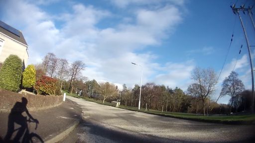 Was expecting to have to be careful with the frost, but someone was a bit over-zealous with the grit, instead.