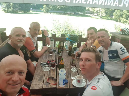 Novi bajk kolege, ekipa iz Virovitice, castili pivom👌🏼