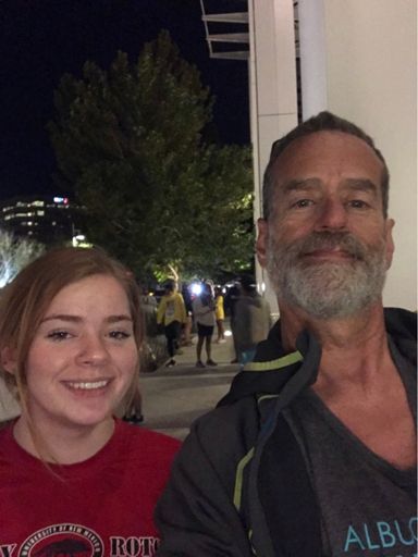 Margaret's out to run the half marathon