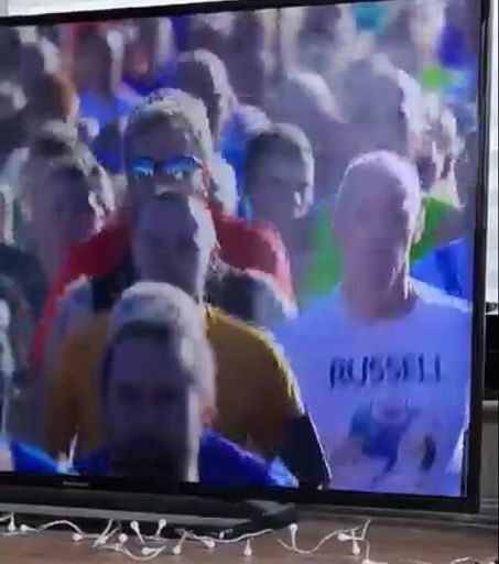 Andy sent me a clip from the TV programme