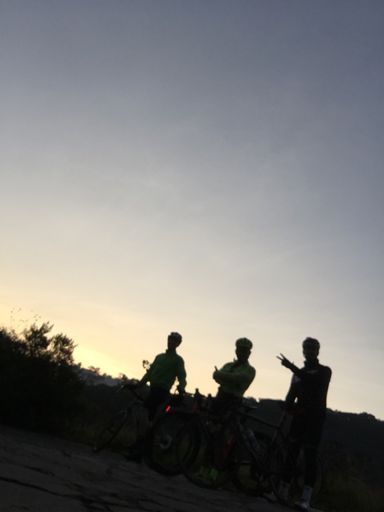 Ciclismo al amanecer!