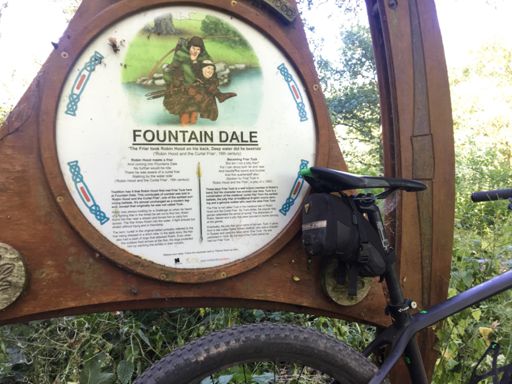 Follow in the footsteps of Robin Hood, I’m assuming that he didn’t know where he was going as well