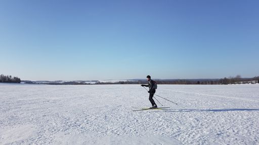 Поля в долине Осетра напротив Чулки-Соколово.