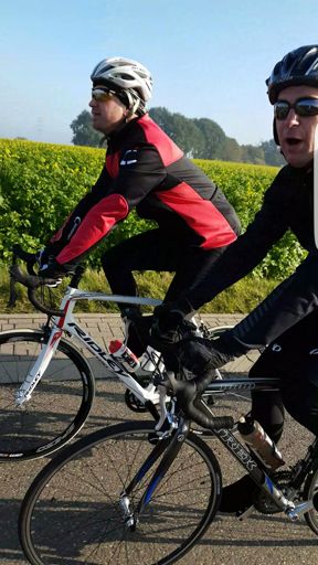 Op het gemakkie Erik en Ruben.