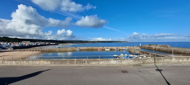 Harbour of Cullen, 2001 population: 1327. https://en.wikipedia.org/wiki/Cullen,_Moray