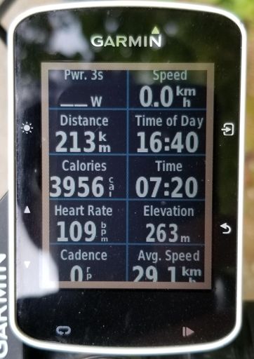 Garmin flashed LOW BATTERY, heart skipped a beat.