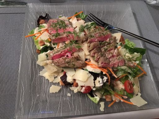 Ahi Caesar a la Langoust.