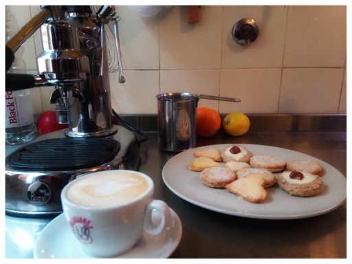 Wenns regnet trink ich halt Cappuccino statt Radfahren