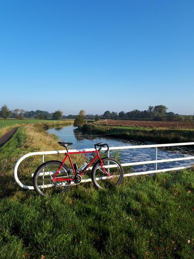 Fietsen langs de Mark, het blijft mooi!