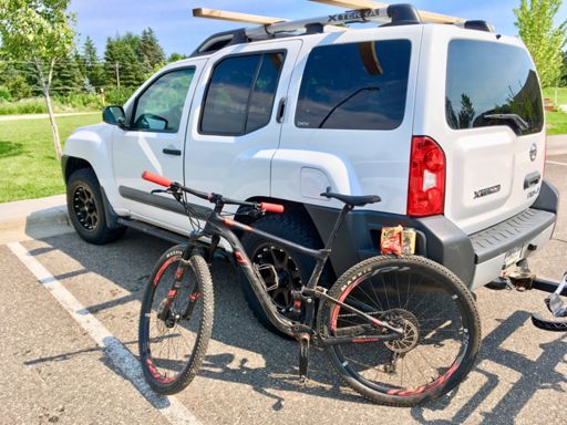 Recovery is on the rear wheel