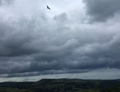 Gwyntog ac oer - cold and cloudy over ‘Road to hell’