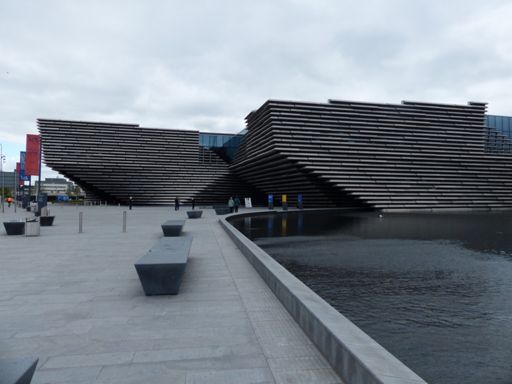 V and A Design Museum down by the riverside