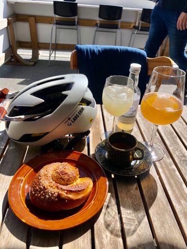 Velfortjent etter dagens økt😎