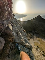 via ferrata Rocher de Naye et retour par les grottes