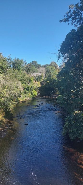 Looking east at the River Averon, which flows into the Cromarty Firth. https://en.wikipedia.org/wiki/River_Averon