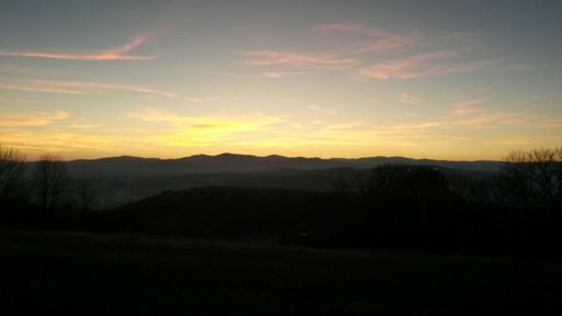 Sunset Crêt d'Arjoux