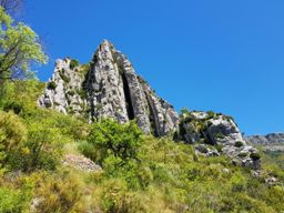 Haut tour du lac de Castillon en VTT