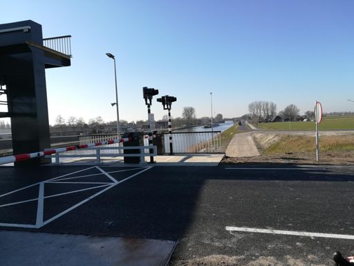 Nieuwe brug Aduard
