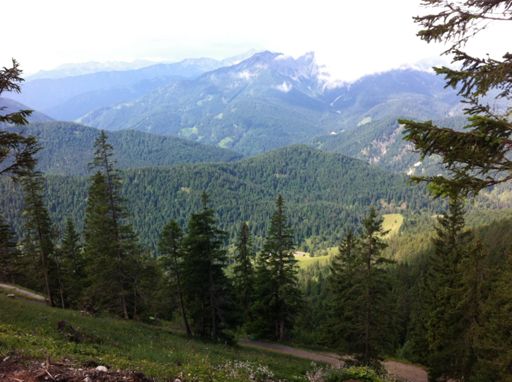 Am Anfang war das Wetter noch ganz ok...