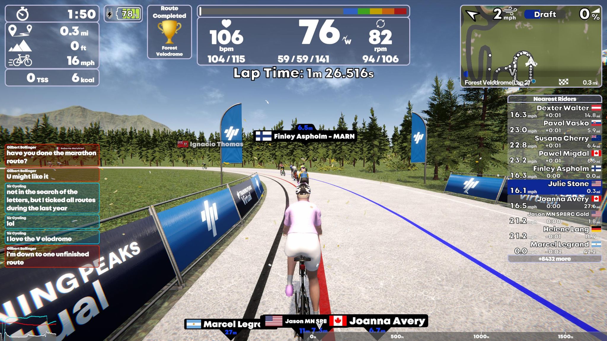 TrainingPeaks Virtual