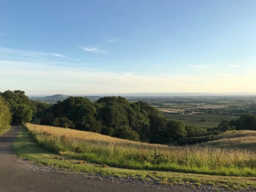 View from top of Mearcombe