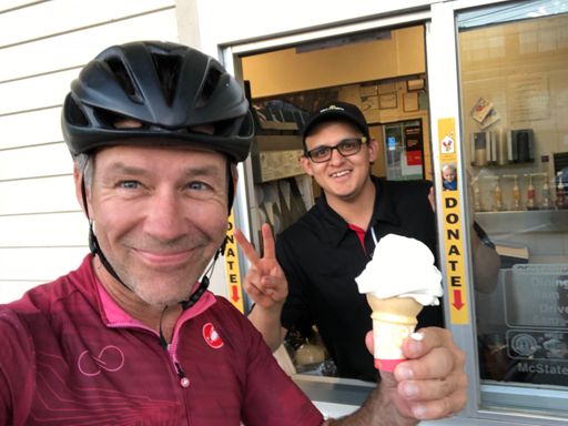 Best part of TNWs is the McDonalds cone on the ride home.