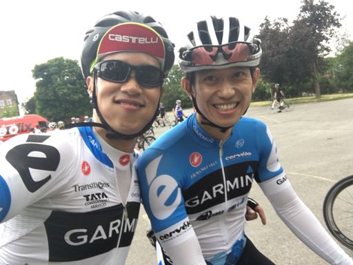 Team Garmin double trouble