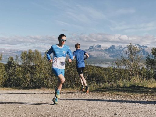 Innspurten. Thomas J allerede på vei ned. 🚬
Foto: Sondre Skjelvik