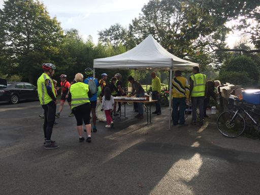 Ravitaillement : chocolat !