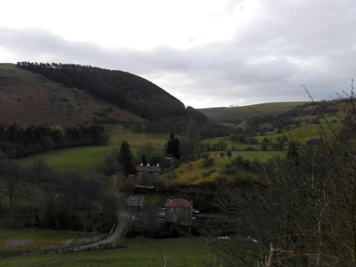 Picture of the hill I was about to climb.