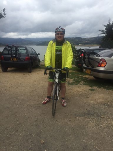 El la represa del Sisga