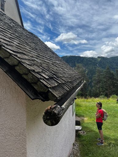 800+ year old church on the hiking/biking path
