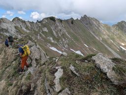 Traversée des Verraux avec Raphaël