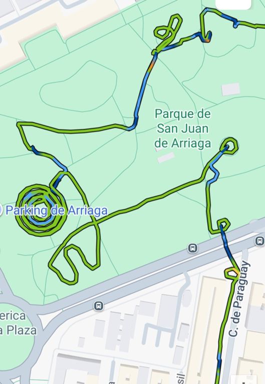 Parque "San Juan" de Arriaga.