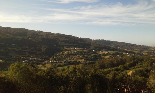Vistas desde os muiños do batan o val de   ( Barcia-Quembre)
