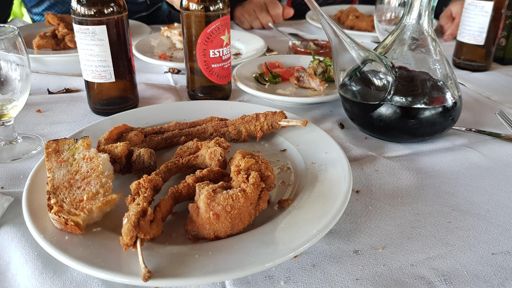 Costillas de 🐗 jabali 🐗 rebozadas.