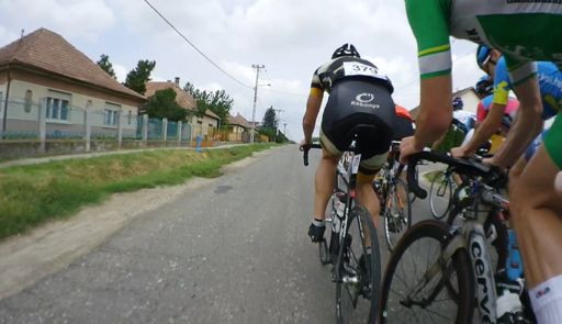 Erm, almost going down in front of me.