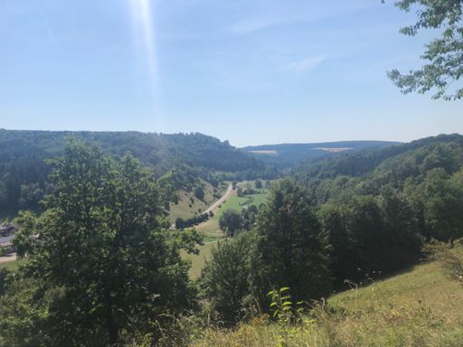 Oberhalb Bichishausen Lautertal