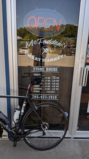 No llama today, settled on pork chop.