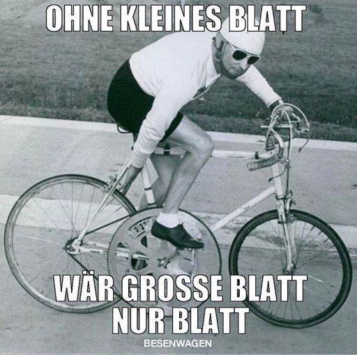 Immer dran denken ☝️