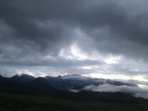 Die (montagne du Glandasse) avant le départ…